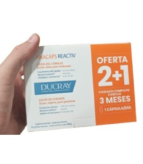 DUCRAY ANACAPS REACTIV 3X30 CAPSULAS TRIPLO PACK