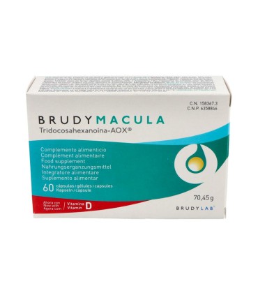 BRUDY MACULA 60 CAPSULAS