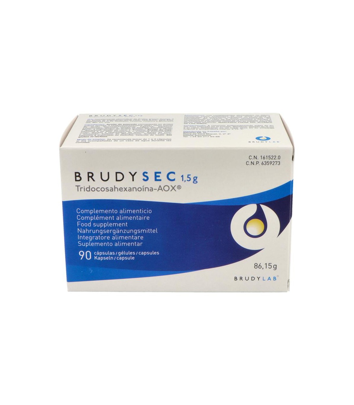 BRUDY SEC 1.5 90 CAPSULAS