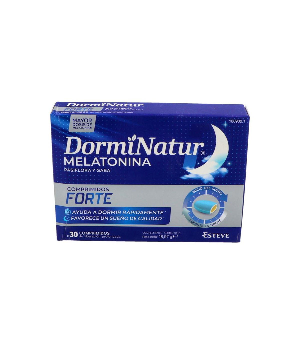 DORMINATUR MELATONINA FORTE  1,85 MG 30 COMP LIB PROLONGADA