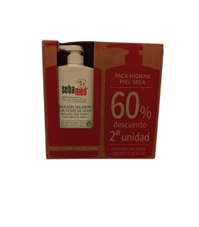 SEBAMED EMULSION SIN JABON 750 ML DUPLO 60% 2ª UNI