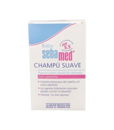 SEBAMED BABY CHAMPÚ SUAVE. Envase 250 ml.