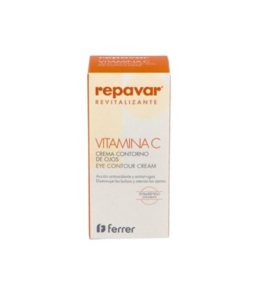 REPAVAR REVITALIZANTE, CONTORNO DE OJOS. Envase de 15 ml.
