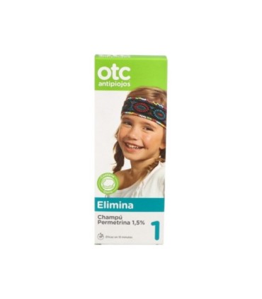 OTC CHAMPÚ ANTIPIOJOS PERMETRINA 1,5%. 125ml