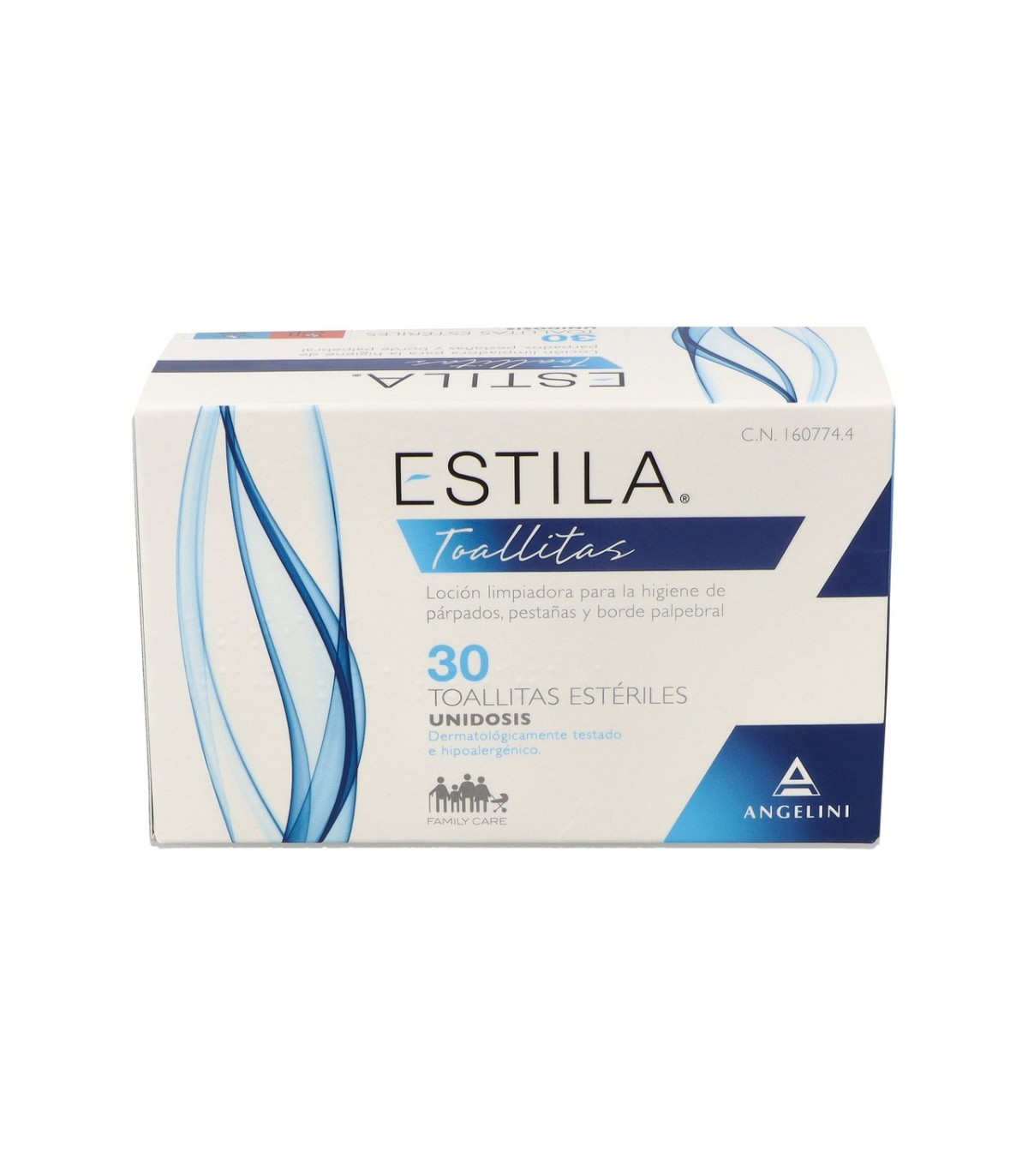 ESTILA TOALLITAS ESTERILES DE UN SOLO USO HIGIENE DE PARPADO