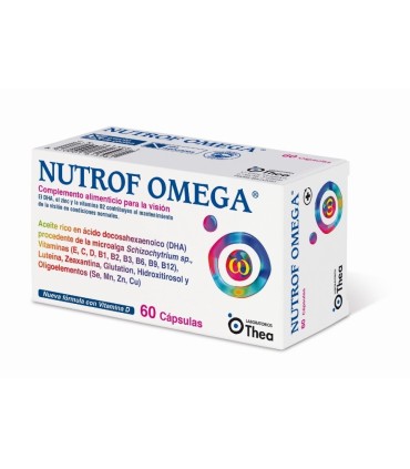 NUTROF OMEGA. Envase 60 Cápsulas.