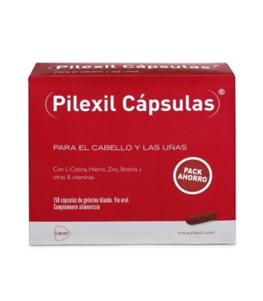 PILEXIL COMPLEMENTO NUTRICIONAL PARA CABELLO. Envase 150 Cápsulas.