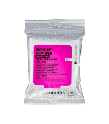 COMODYNES MICELLAR CLEANSER FACE & EYES. 20 Toallitas