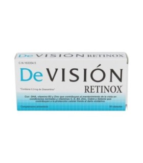 DEVISION RETINOX ENRIQUECIDO CON DHA. 30 cápsulas