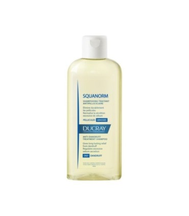 DUCRAY SQUANORM CHAMPÚ TRATANTE ANTICASPA-CASPA GRASA. 200 ml