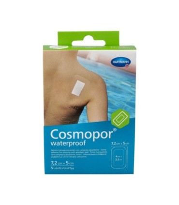 HARTMANN COSMOPOR WATERPROOF. 5 Apósitos de 7,5 x 5 cm.
